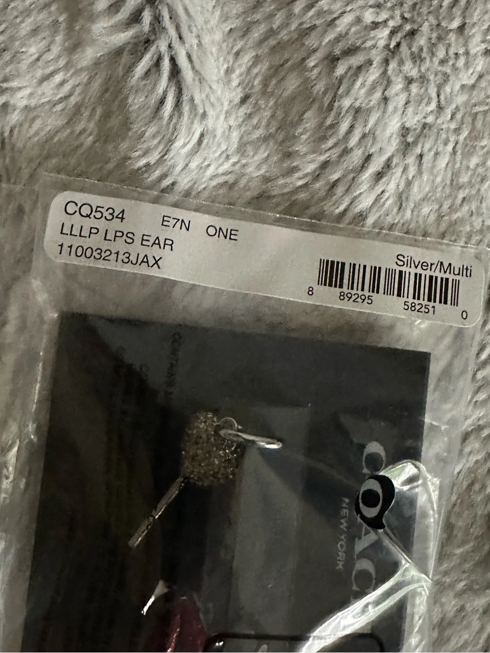Coach Lollipop And Lips Mismatch Earrings NWT - Picture 6 of 6